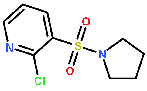 2-Chloro-3-(pyrrolidin-1-ylsulfonyl)pyridine