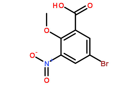 5-Bromo-2-methoxy-3-nitrobenzoic acid