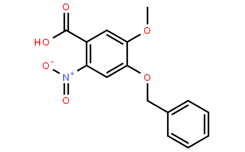 2-硝基-4-苄氧基-5-甲氧基苯甲酸