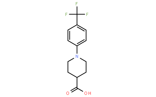 1-(4-Trifluoromethylphenyl)piperidine-4-carboxylic acid