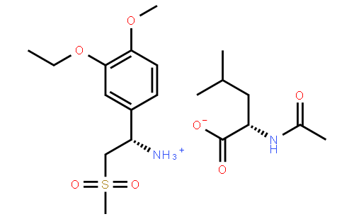 (S)-2-[1-(3-乙氧基-4-甲氧基苯基)-2-甲磺酰基乙基]-4-乙酰基氨基异吲哚啉-1,3-二酮
