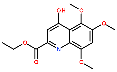 Ethyl 4-Hydroxy-5,6,8-Trimethoxyquinoline-2-Carboxylate