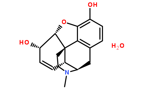 上海博顿生物化工有限公司 一水合吗啡 结构式搜索 cas 6009-81