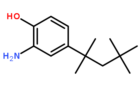 2-Amino-4-(2,4,4-trimethylpentan-2-yl)phenol