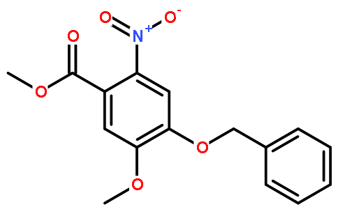 METHYL 4-(BENZYLOXY)-5-METHOXY-2-NITROBENZOATE