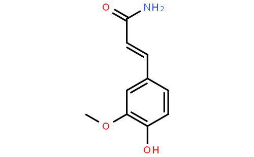 3-(4-Hydroxy-3-methoxyphenyl)acrylamide