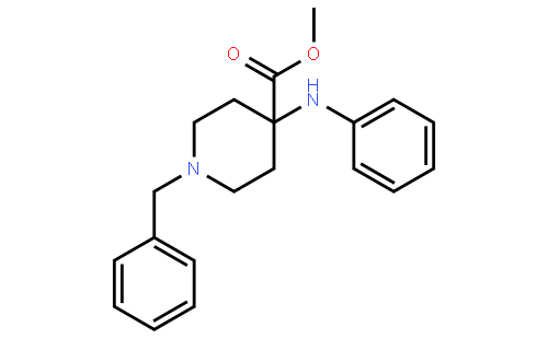 methyl 1-benzyl-4-(phenylamino)piperidine-4-carboxylate