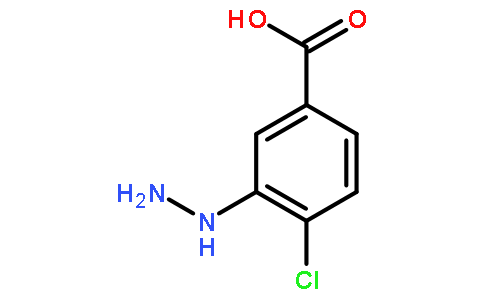 4-chloro-3-hydrazinylbenzoic acid