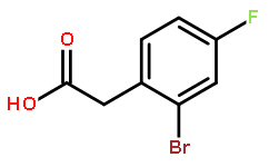 2-(2-溴-4-氟苯基)乙酸
