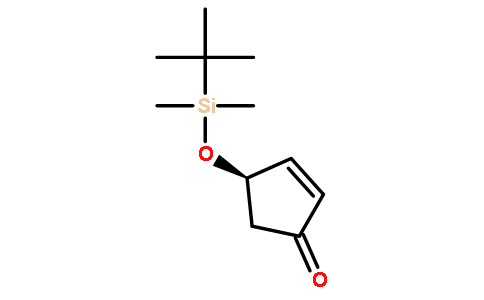 (4R)-(+)-T-BUTYLDIMETHYLSILOXY-2-CYCLOPENTEN-1-ONE