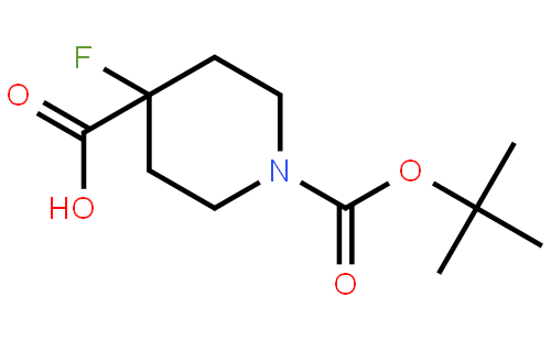 1-BOC-4-氟-4-哌啶羧酸