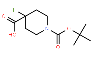 1-Boc-4-fluoro-4-piperidinecarboxylic acid