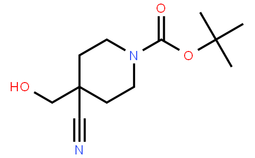 tert-Butyl 4-cyano-4-(hydroxymethyl)piperidine-1-carboxylate