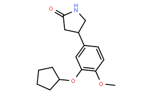 2-Pyrrolidinone, 4-[3-(cyclopentyloxy)-4-methoxyphenyl]-