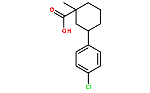 CYCLOHEXANECARBOXYLIC ACID,1-(4-CHLOROPHENYL)-1-METHYL-