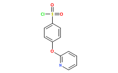 4-(pyridin-2-yloxy)benzene-1-sulfonyl chloride