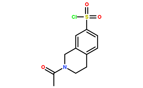 2-Acetyl-1,2,3,4-tetrahydroisoquinoline-7-sulfonyl chloride