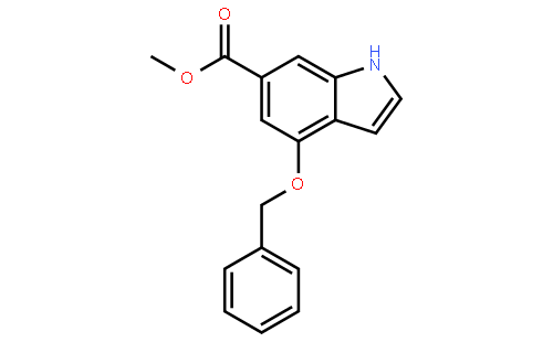 Methyl 4-(benzyloxy)-1H-indole-6-carboxylate