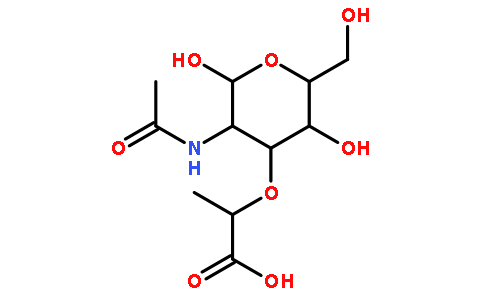 (R)-2-(((2S,3R,4R,5S,6R)-3-Acetamido-2,5-dihydroxy-6-(hydroxymethyl)tetrahydro-2H-pyran-4-yl)oxy)propanoic acid