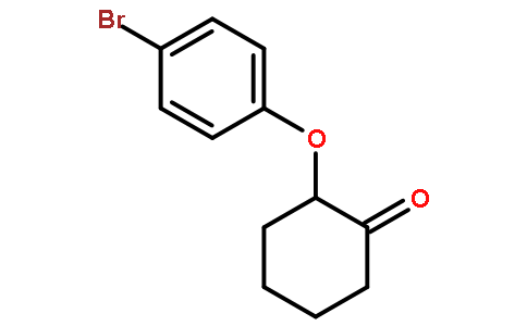 2-(4-bromophenoxy)cyclohexanone