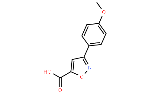 3-(4-Methoxyphenyl)isoxazole-5-carboxylic acid