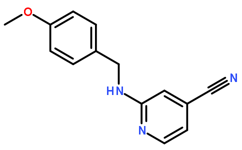 2-((4-methoxybenzyl)amino)isonicotinonitrile
