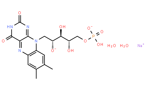 核黄素-5'-磷酸钠盐,二水合物