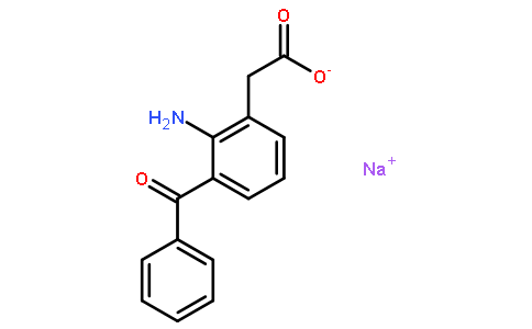 Sodium 2-(2-amino-3-benzoylphenyl)acetate