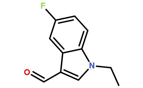 1H-Indole-3-carboxaldehyde,1-ethyl-5-fluoro-