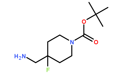 tert-Butyl 4-(aminomethyl)-4-fluoropiperidine-1-carboxylate