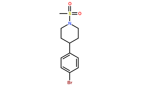 4-(4-Bromophenyl)-1-(methylsulfonyl)piperidine