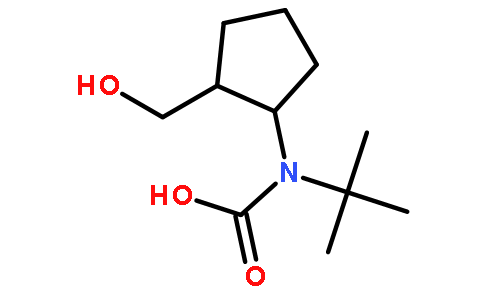 2r)-2-(羟甲基)环戊烷]氨基甲酸酯酸(cas:623583-54-7) 式图片
