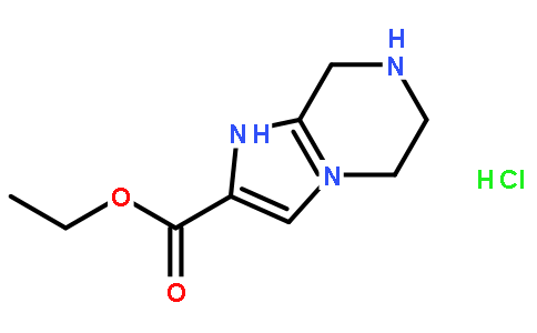ethyl 5,6,7,8-tetrahydroimidazo[1,2-a]pyrazine-2-carboxylate hydrochride