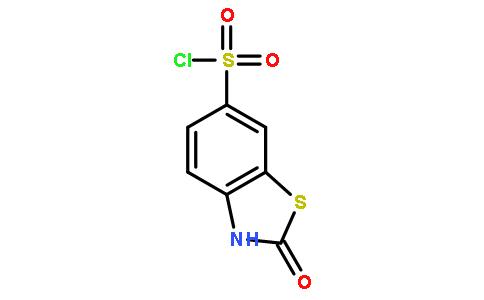 6-Benzothiazolesulfonylchloride,2,3-dihydro-2-oxo-(9CI)