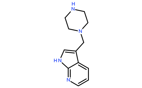 3-(Piperazin-1-ylmethyl)-1H-pyrrolo[2,3-b]pyridine