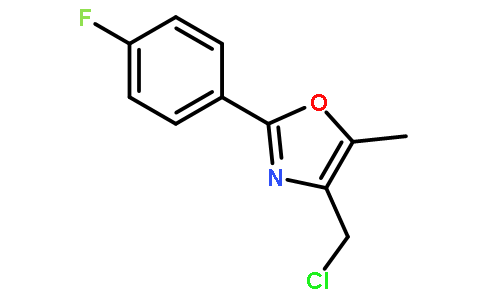4-(Chloromethyl)-2-(4-fluorophenyl)-5-methyloxazole