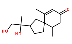 [2R-[2ALPHA(S*)，5ALPHA(R*)]]-2-(1，2-二羥基-1-甲基乙基)-6，10-二甲基螺[4.5]癸-6-烯-8-酮