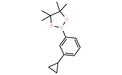 2-(3-Cyclopropylphenyl)-4,4,5,5-tetramethyl-1,3,2-dioxaborolane