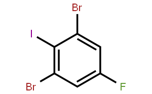 1,3-二溴-5-氟-2-碘苯