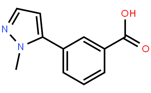 3-(1-Methyl-1H-pyrazol-5-yl)benzoic acid