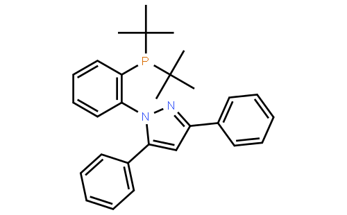 1-[2-(二叔丁基膦)苯基]-3,5-二苯基-1H-吡唑