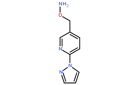 O-((6-(1H-Pyrazol-1-yl)pyridin-3-yl)methyl)hydroxylamine