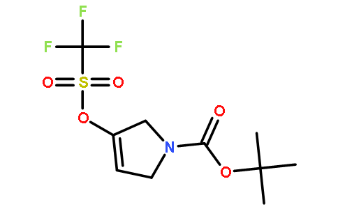 tert-Butyl 3-(((trifluoromethyl)sulfonyl)oxy)-2,5-dihydro-1H-pyrrole-1-carboxylate