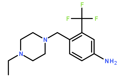 4-(4-乙基哌嗪-1-甲基)-3-三氟甲基苯胺