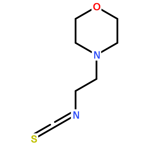 2-(4-呀啉代)乙基硫代异氰酸酯