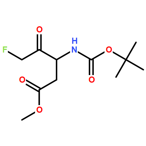 3-[[(tert-Butoxy)carbonyl]amino]-5-fluoro-4-oxopentanoic acid methyl ester