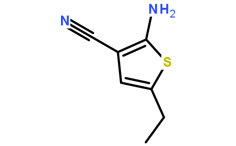 2-氨基-5-乙基噻吩-3-甲腈