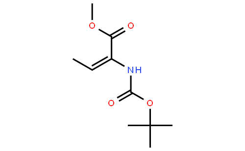 (Z)-Methyl 2-(tert-butoxycarbonylamino)but-2-enoate