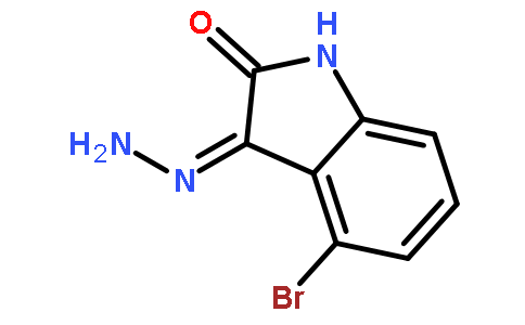 (E)-4-bromo-3-hydrazonoeindolin-2-one