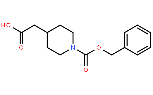 N-Cbz-4-哌啶乙酸